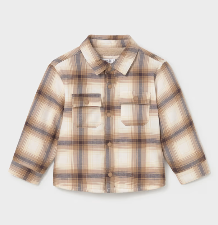 Baby Plaid Overshirt