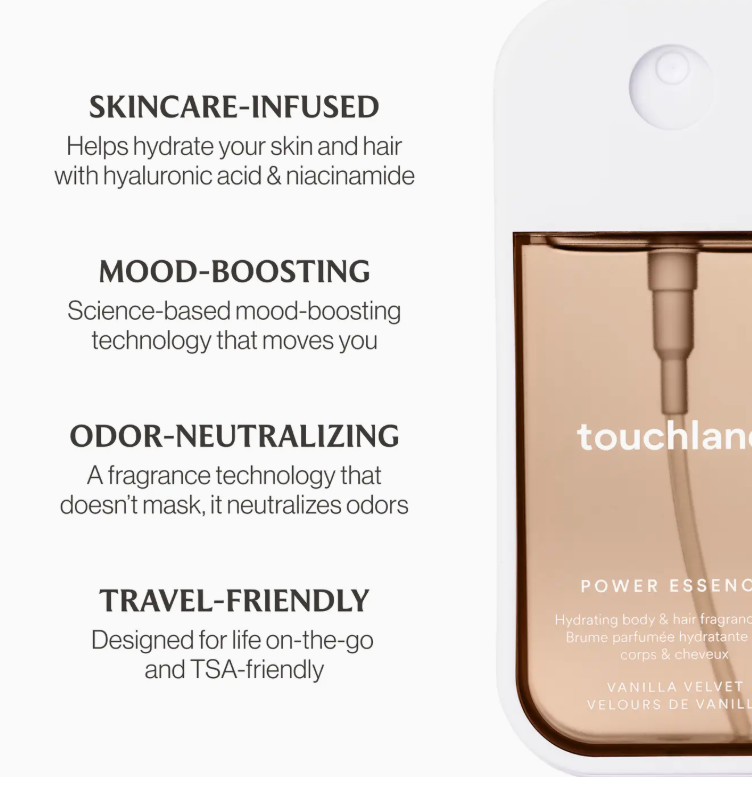 Vanilla Velvet Power Essence Body & Hair Fragrance Mist