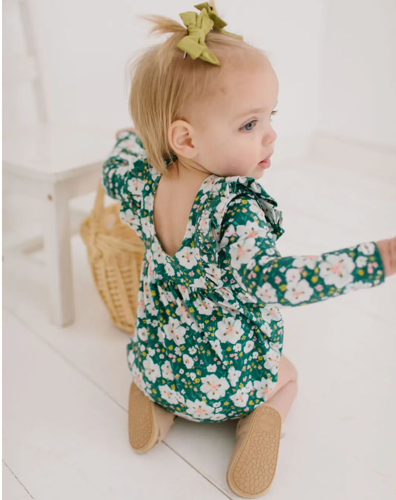 Leah Romper in Canyon Flower