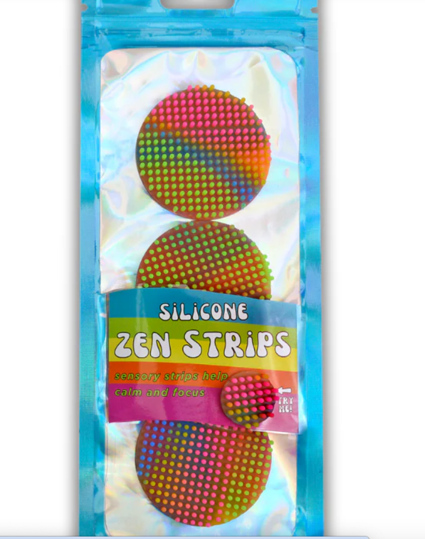 Silicone Zen Dots, Multicolor - Anywhere Zen Strips