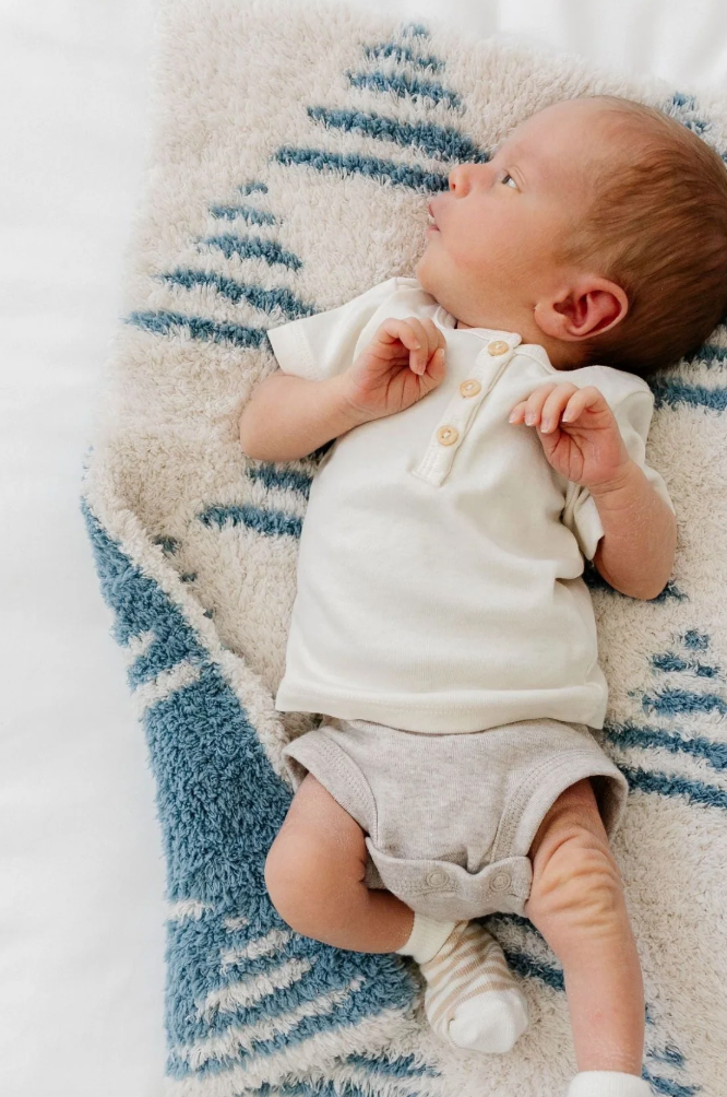 Double Layer Mini Blanket- Triangle - Saranoni