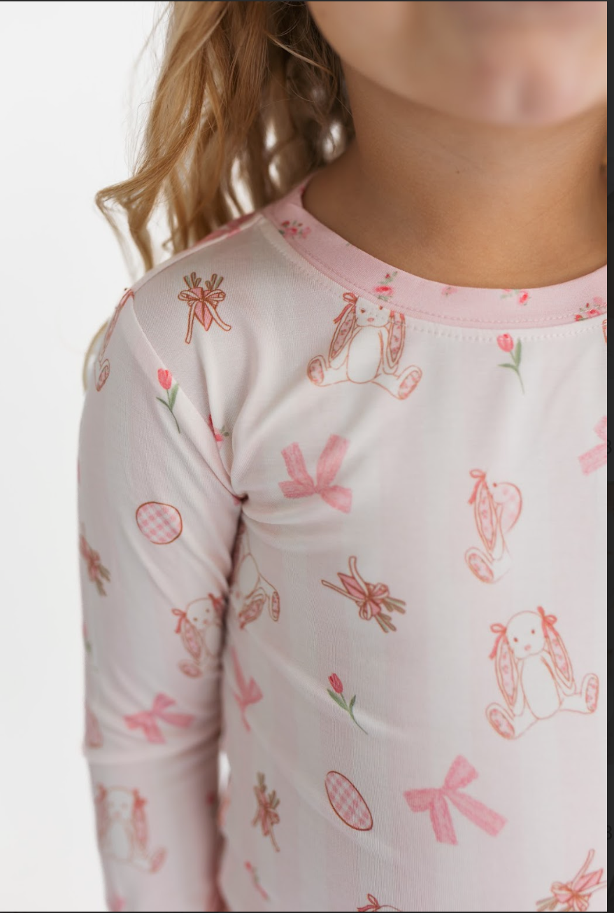 Rosie Rabbit Two Piece Set - Baby Sweet Pea's Boutique