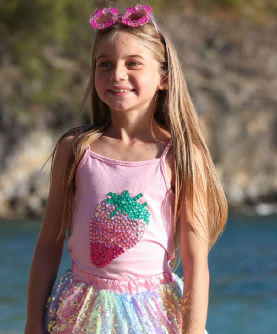 Strawberry Gems Tank Top - Lola and the Boys