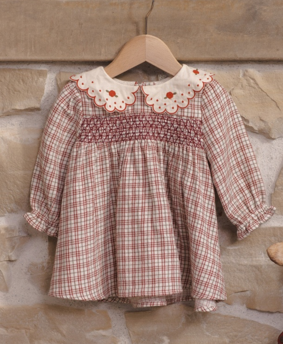 Callie Dress || Christmas Plaid - Quincy Mae