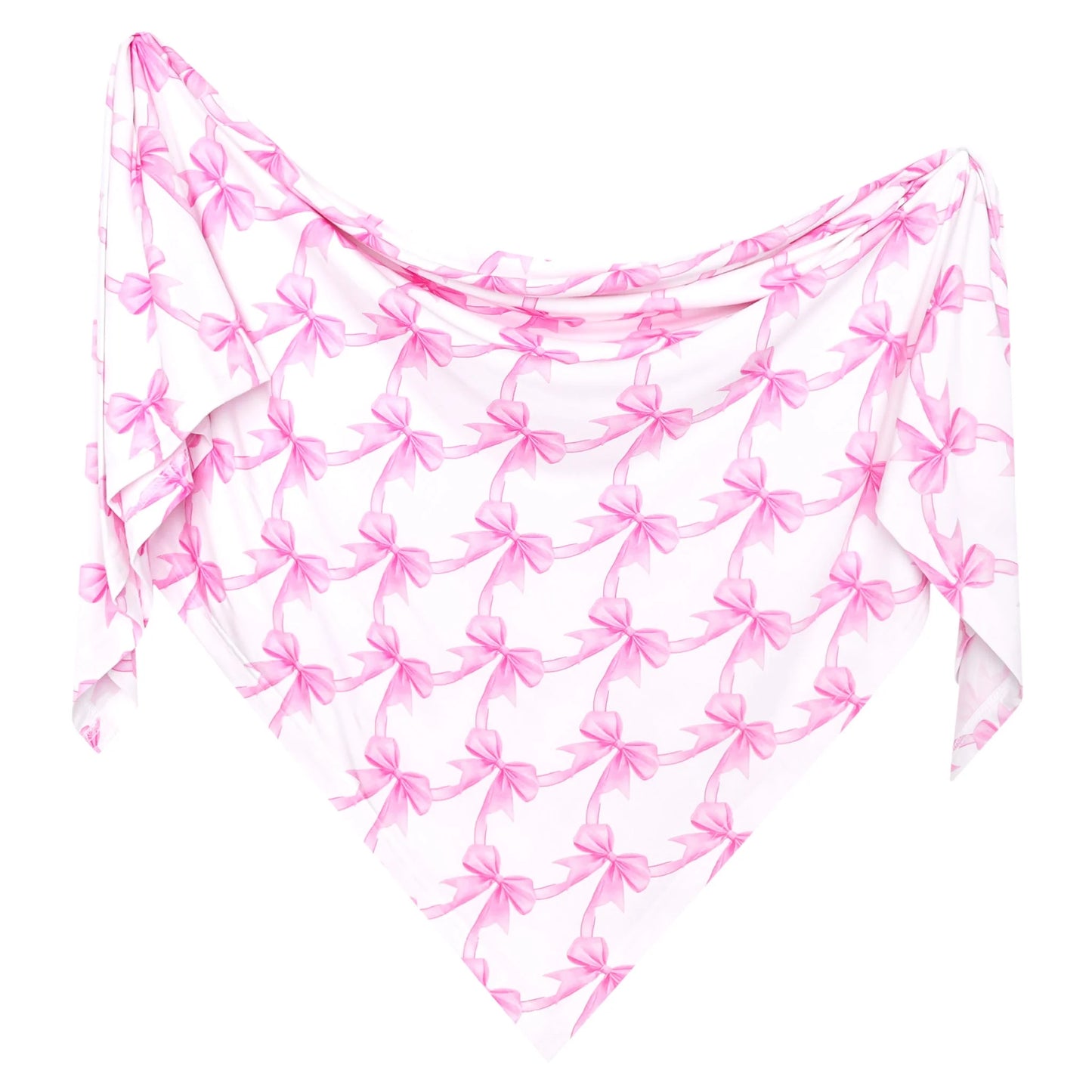 Bow My Gosh Bamboo Swaddle Blanket