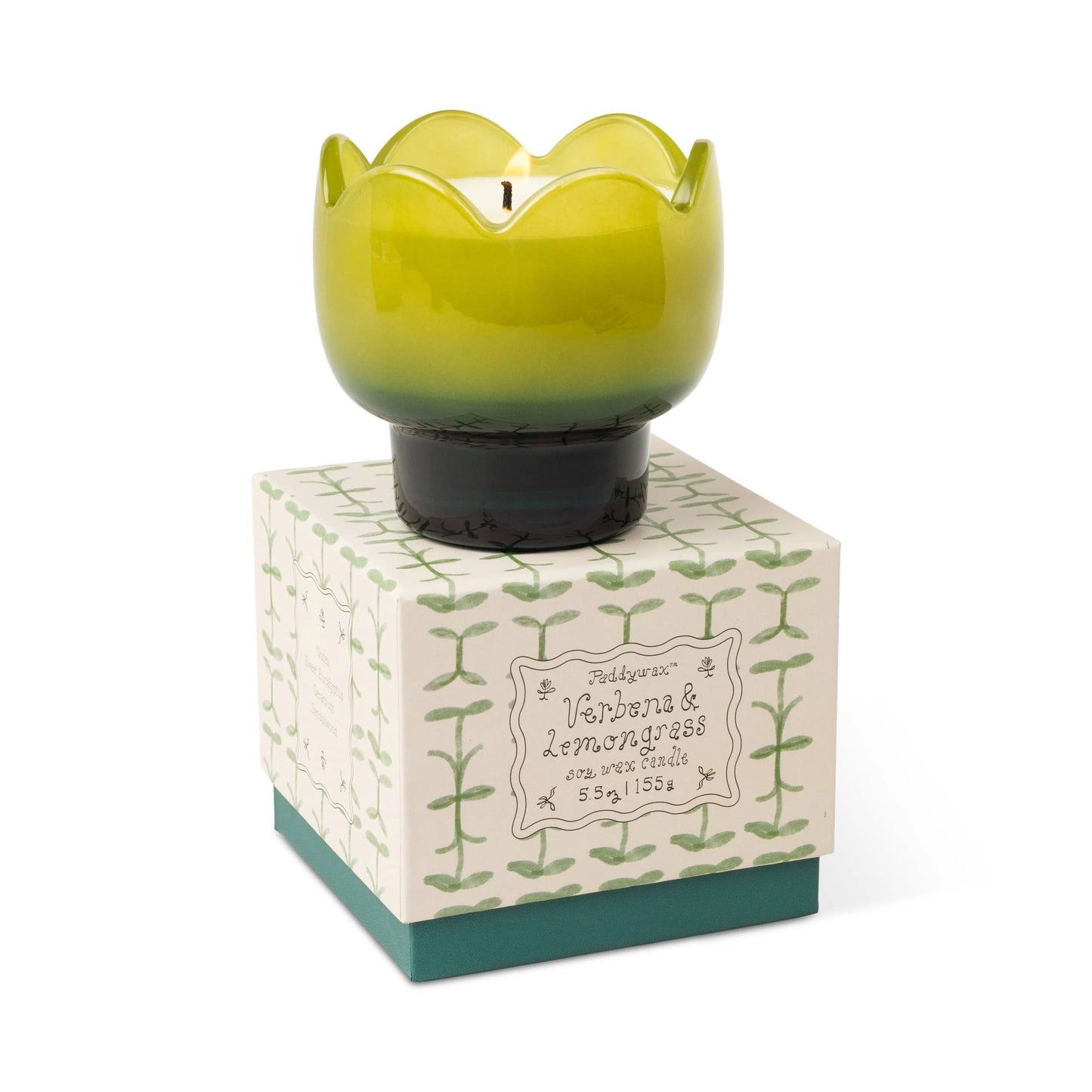Tulip 5.5 oz Candle Verbena & Lemongrass