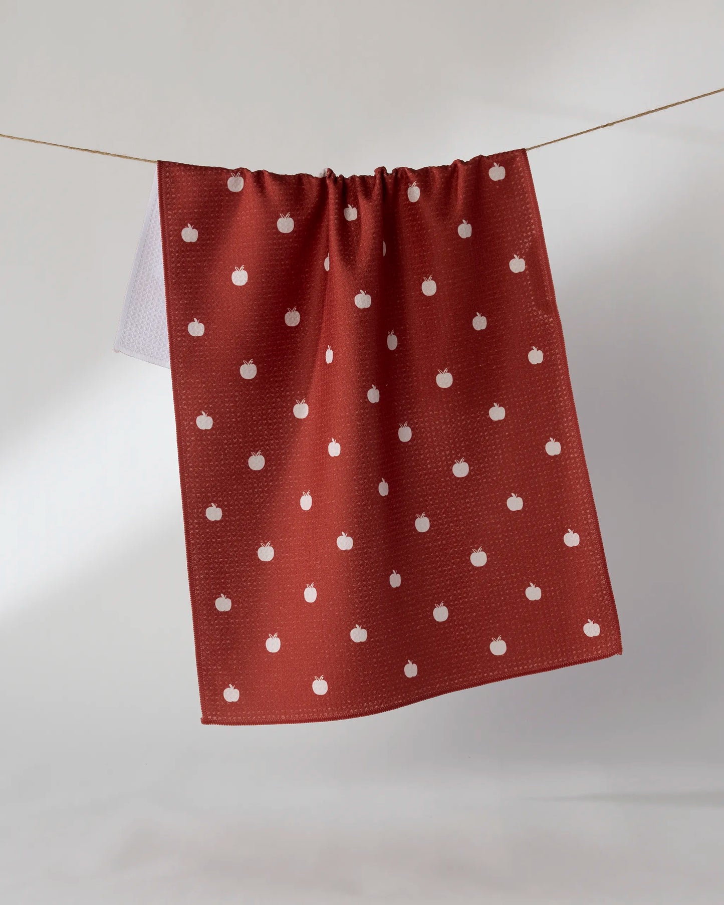 Dotty Apple Tea Towel