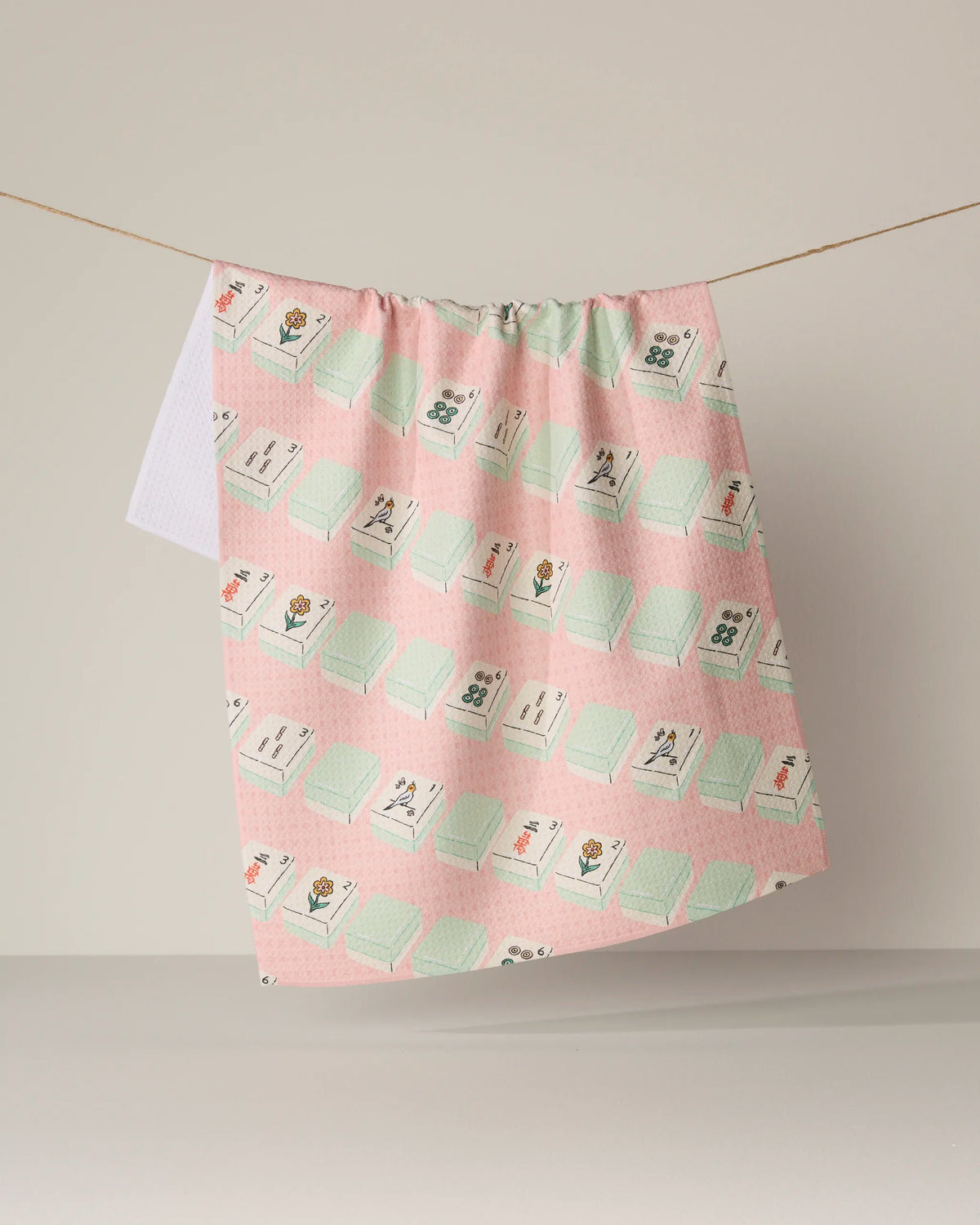 Tile Parade Tea Towel