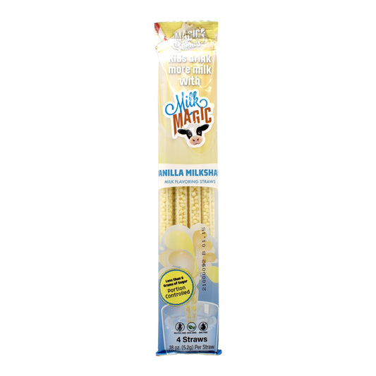 Vanilla Milkshake Milk Straws - Water Magic