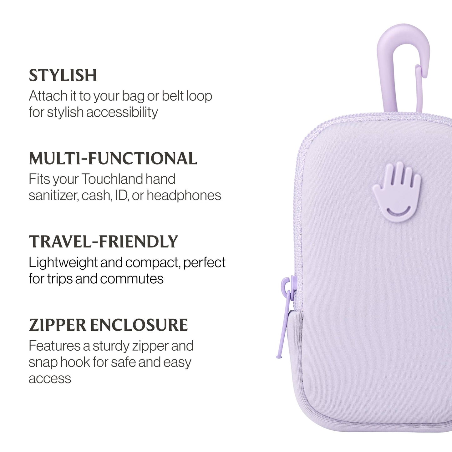 Light Purple Touchette Pouch - Touchland