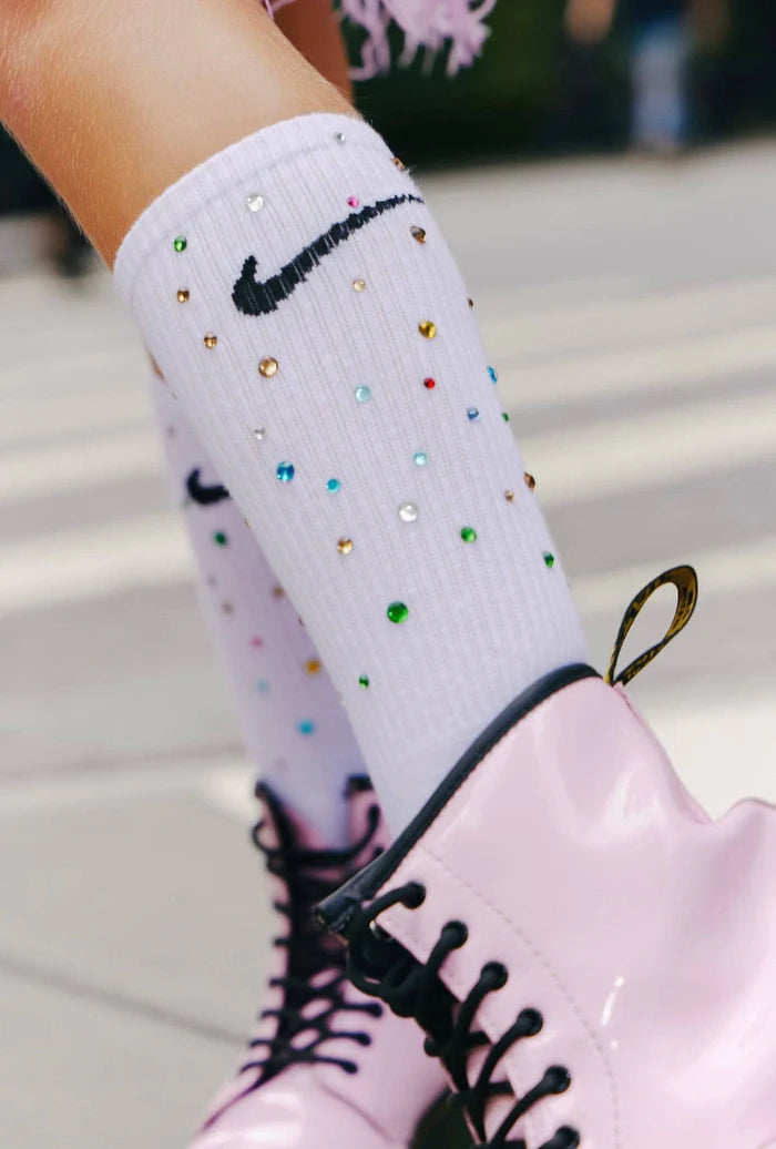 Gem Athletic Socks White