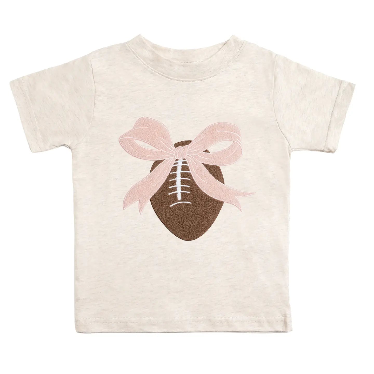 Coquette Football Patch Short Sleeve T-Shirt