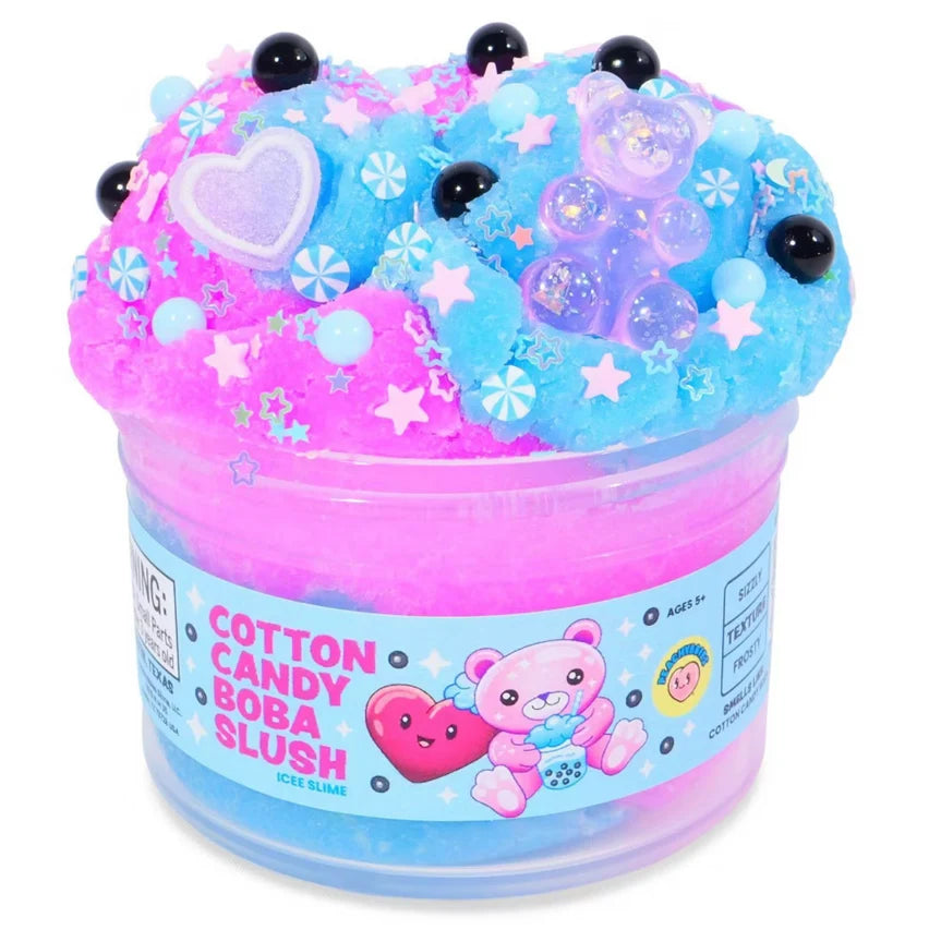 Peachybbies Cotton Candy Boba Slush