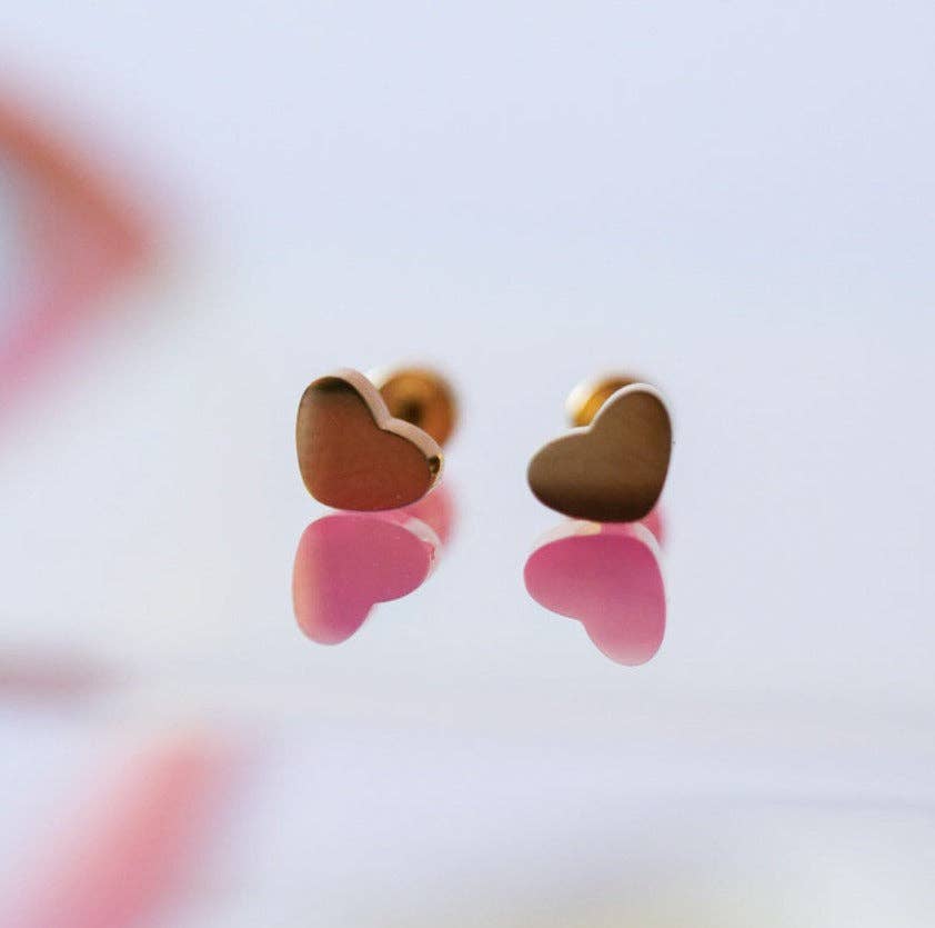 Tiny Classic Heart - Pierced Co