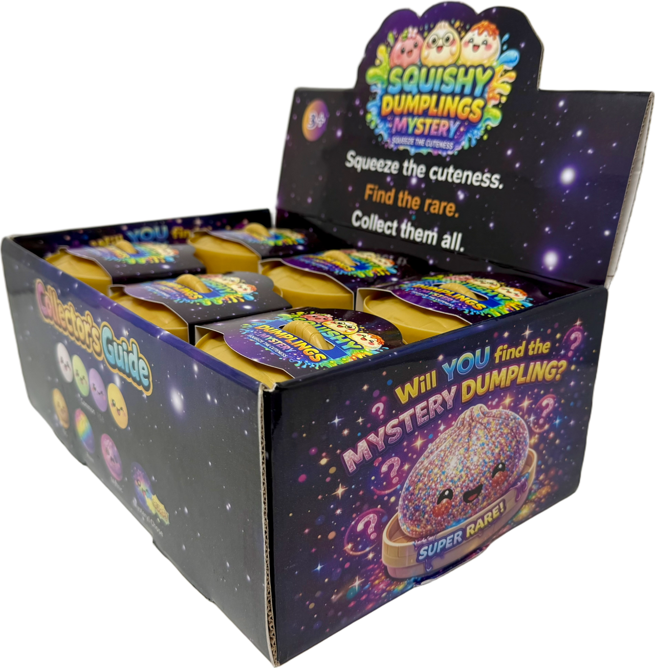 Squishy Dumplings – Mystery Steamer Bun Collectibles
