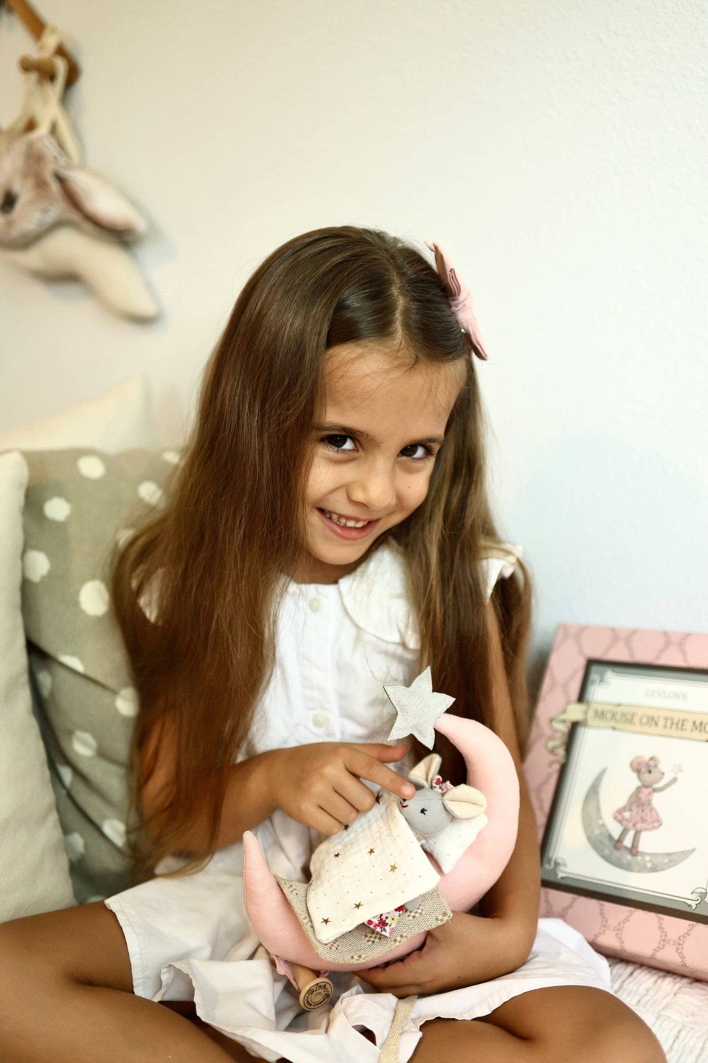 Levlovs Mouse Lili in a Box with the Bedding Summer Gift