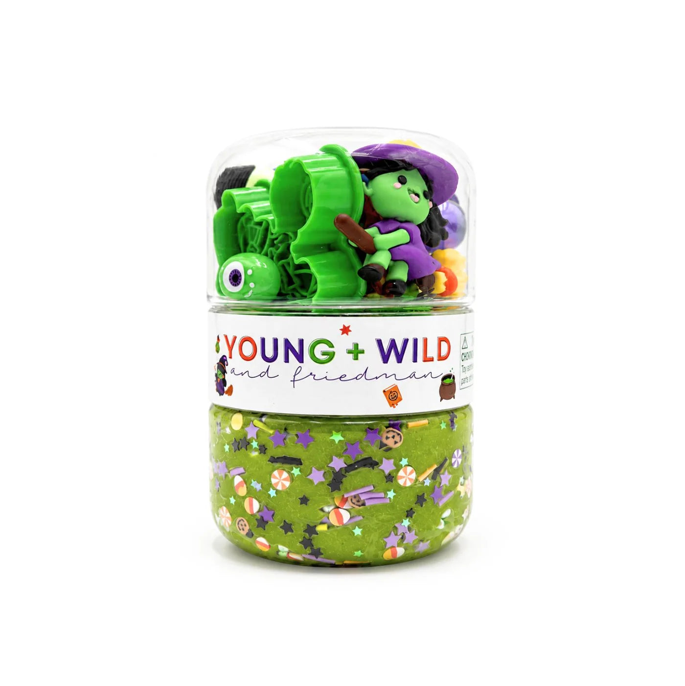 Grab & Go Dough Jar - Witch