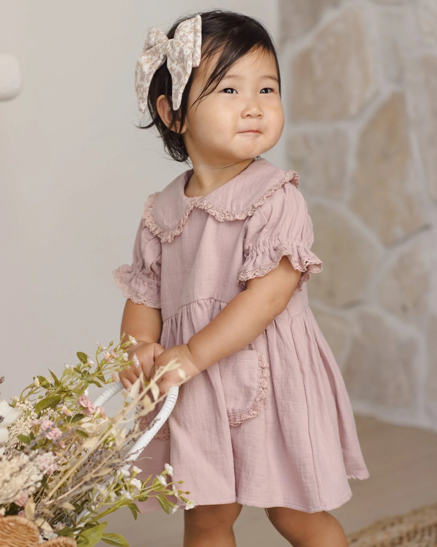 Quincy Mae Marisol Dress – Mauve