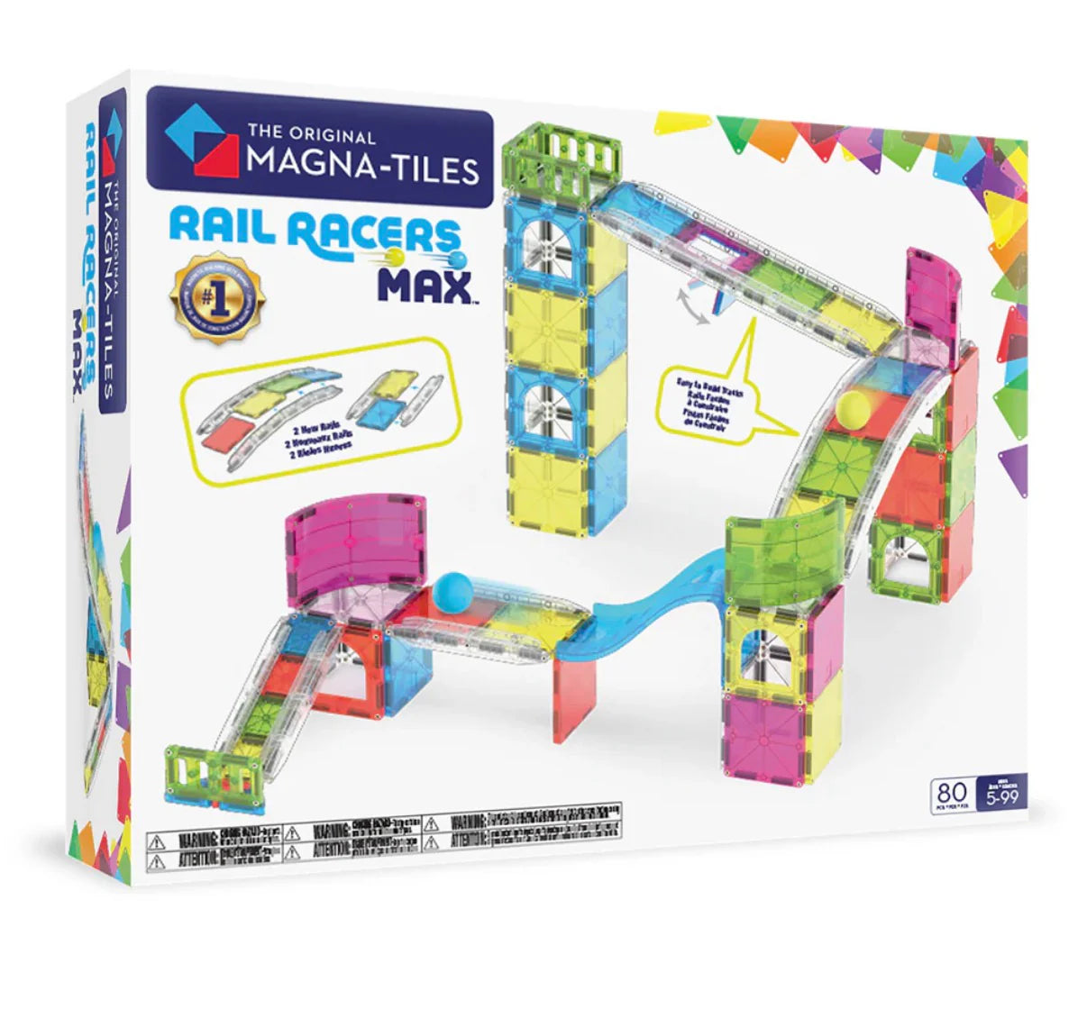 magna-tiles rail racers max - magnatiles