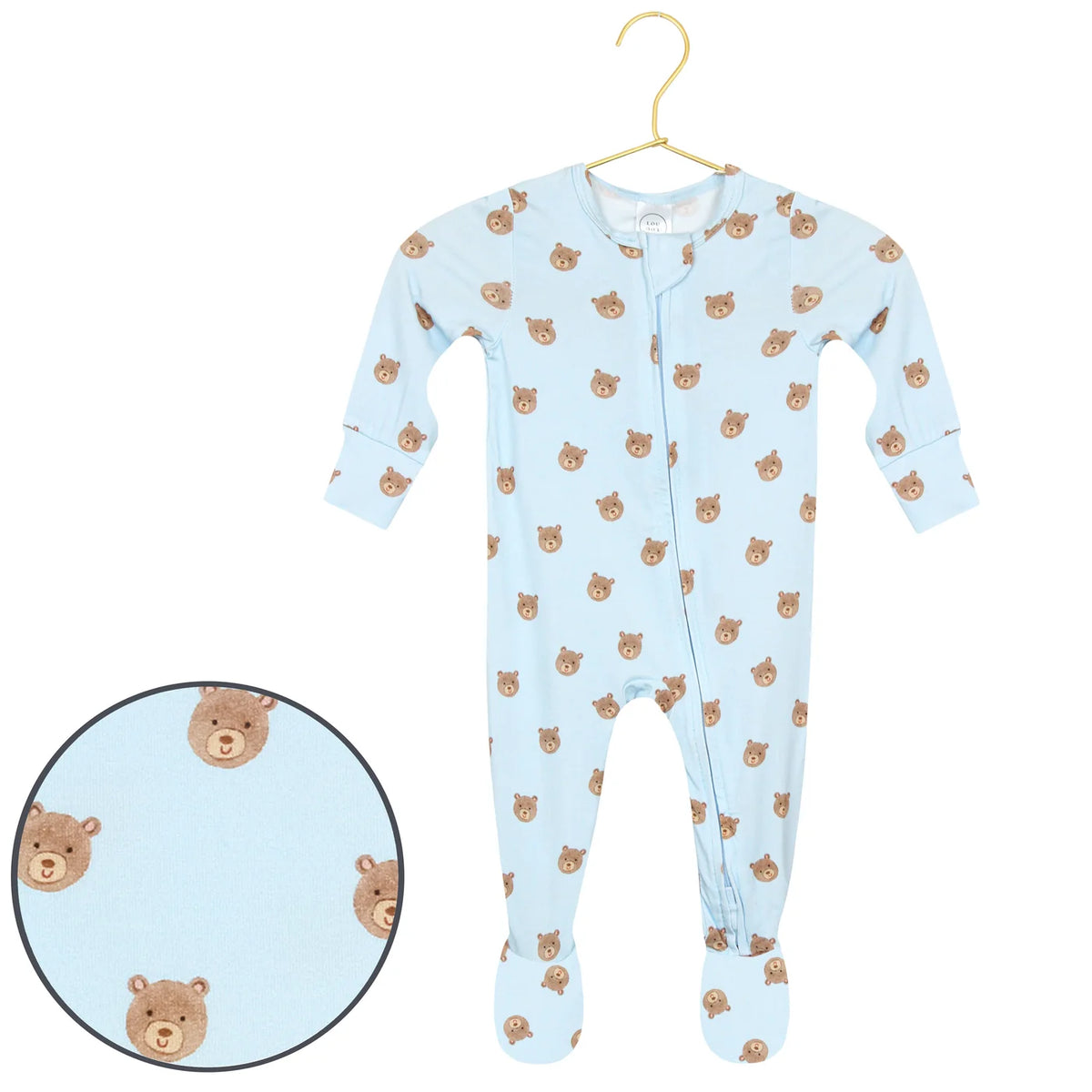 Theodore Zipper Footies