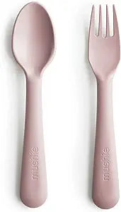 Fork and Spoon Set - Mushie & Co