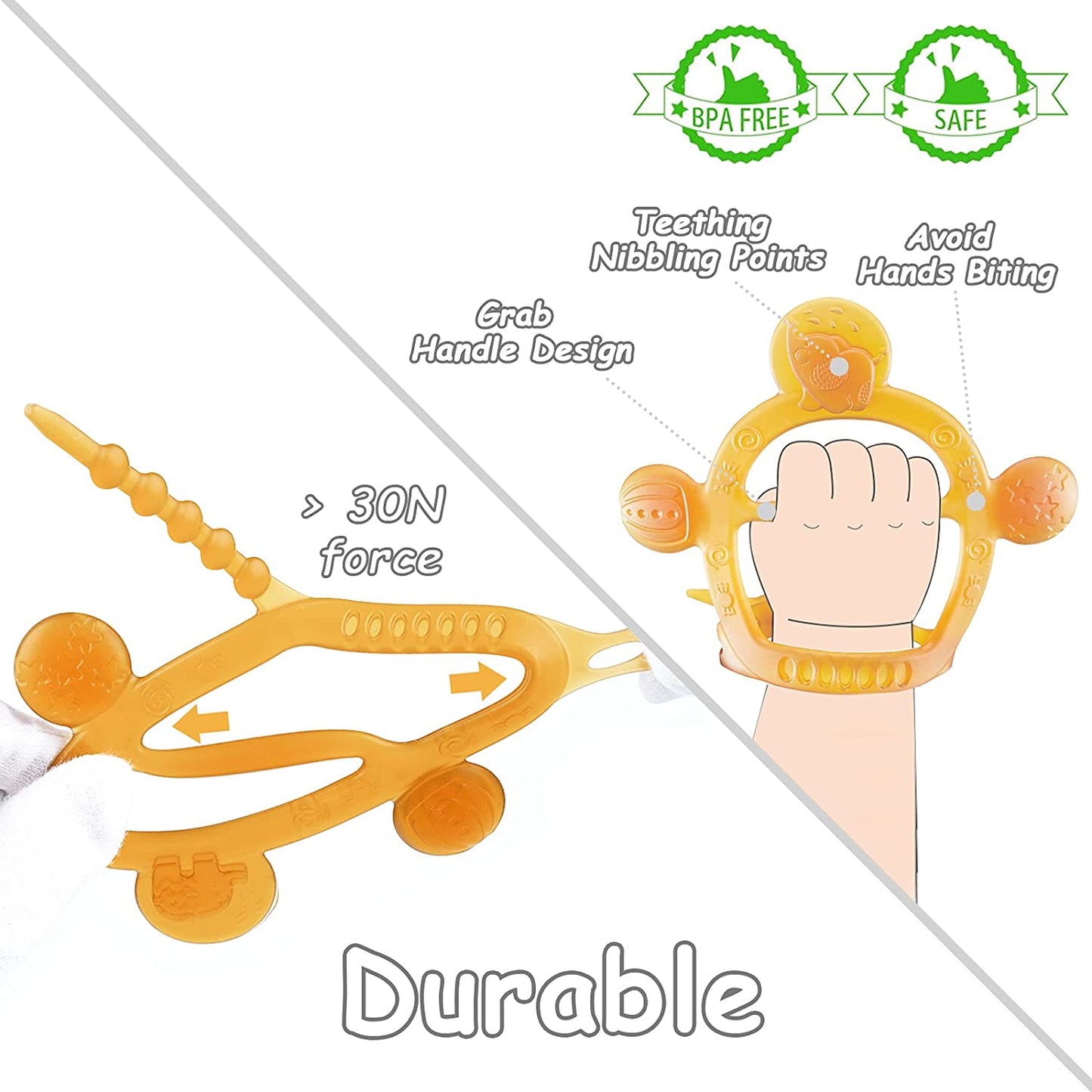 Wristlet Teether - Baby Sweet Pea's Boutique