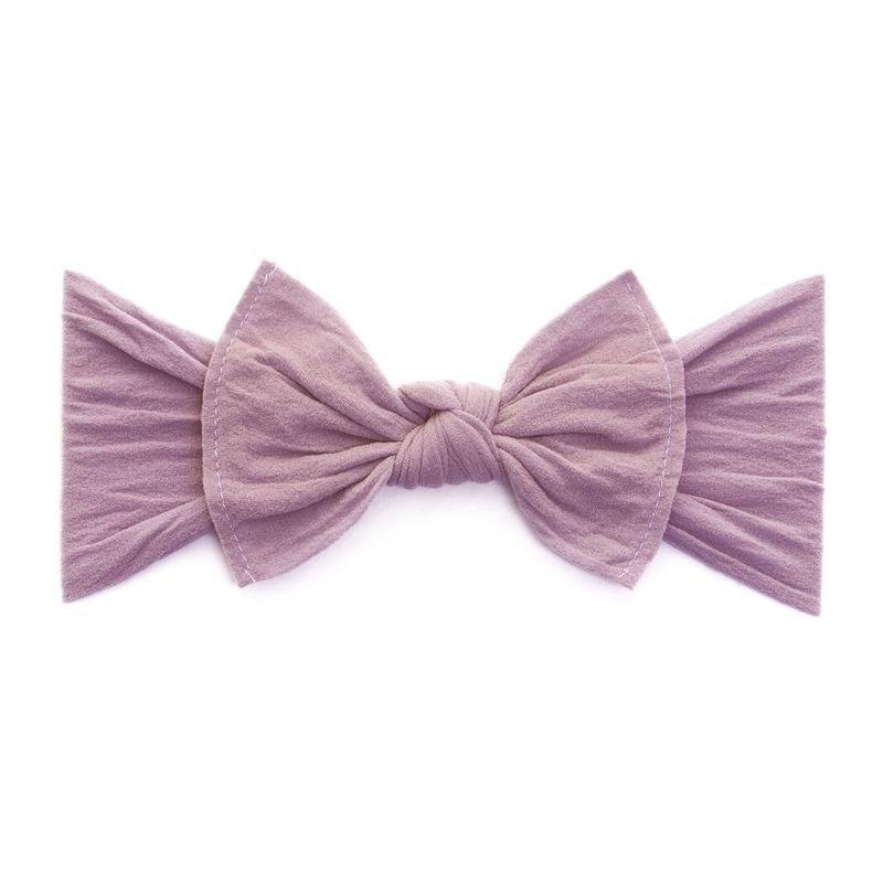 Mauve Classic Knot Headband - Baby Bling