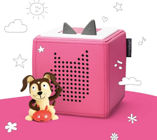 Toniebox Playtime Puppy Starter Set- Pink - tonies