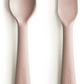 Fork and Spoon Set- Blush - Mushie & Co