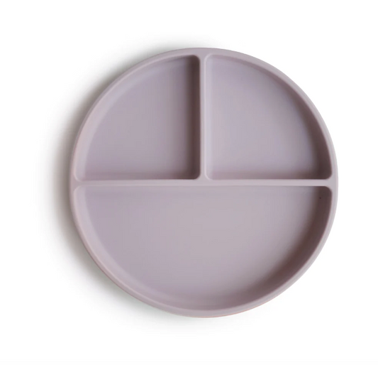Silicone Suction Plate (Soft Lilac) - Mushie & Co
