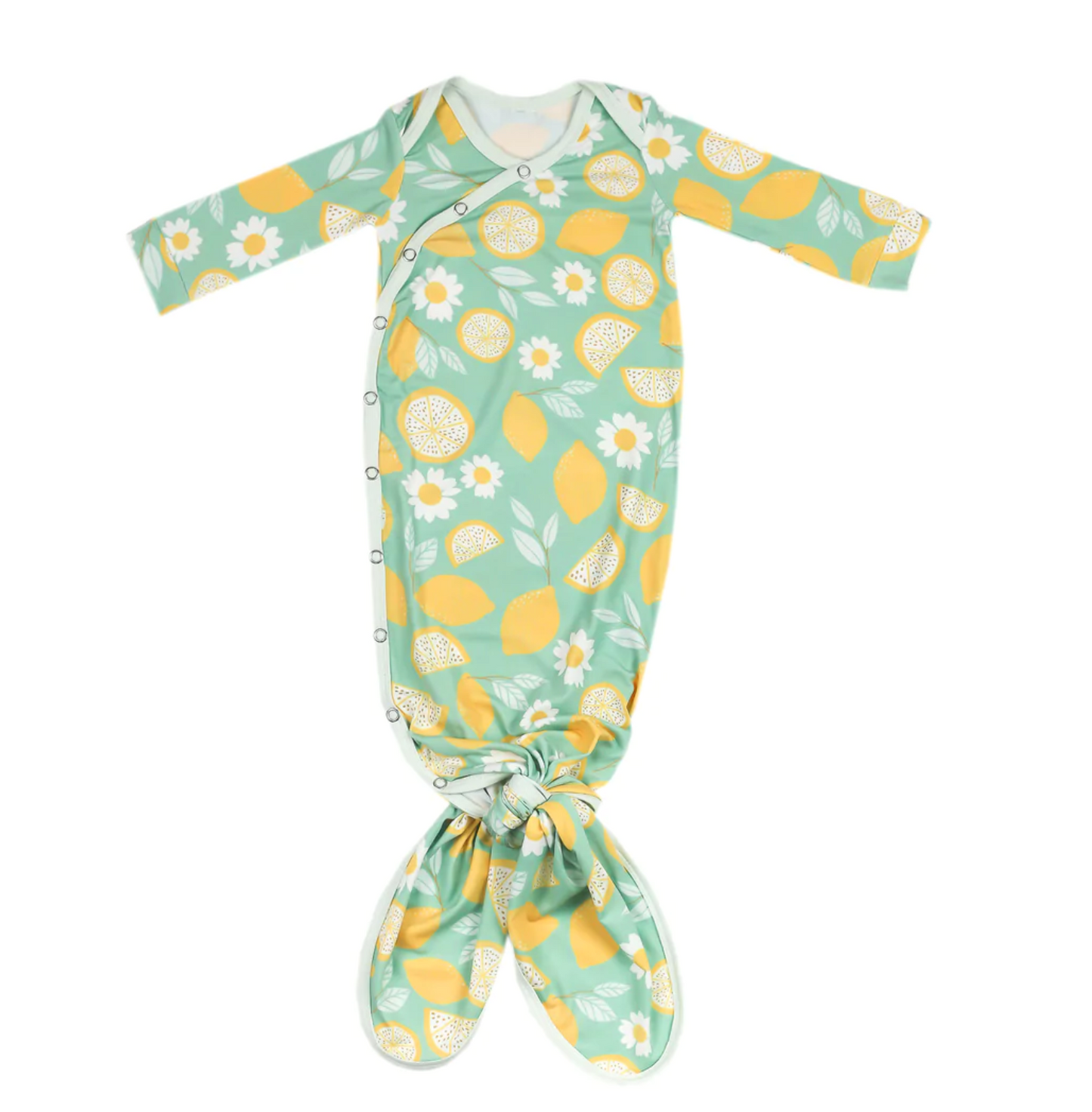 Lemon Knotted Gown - Copper Pearl