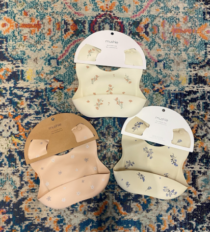 Mushie 2024 rainbow bib