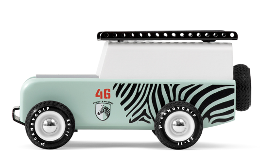 Wooden Drifter Zebra - CandyLab