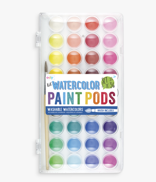 Lil' Watercolor Paint Pods - Ooly