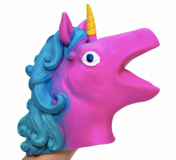 Unicorn Hand Puppets - schylling