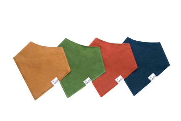 Baby Bandana Bibs- Ridge - Copper Pearl