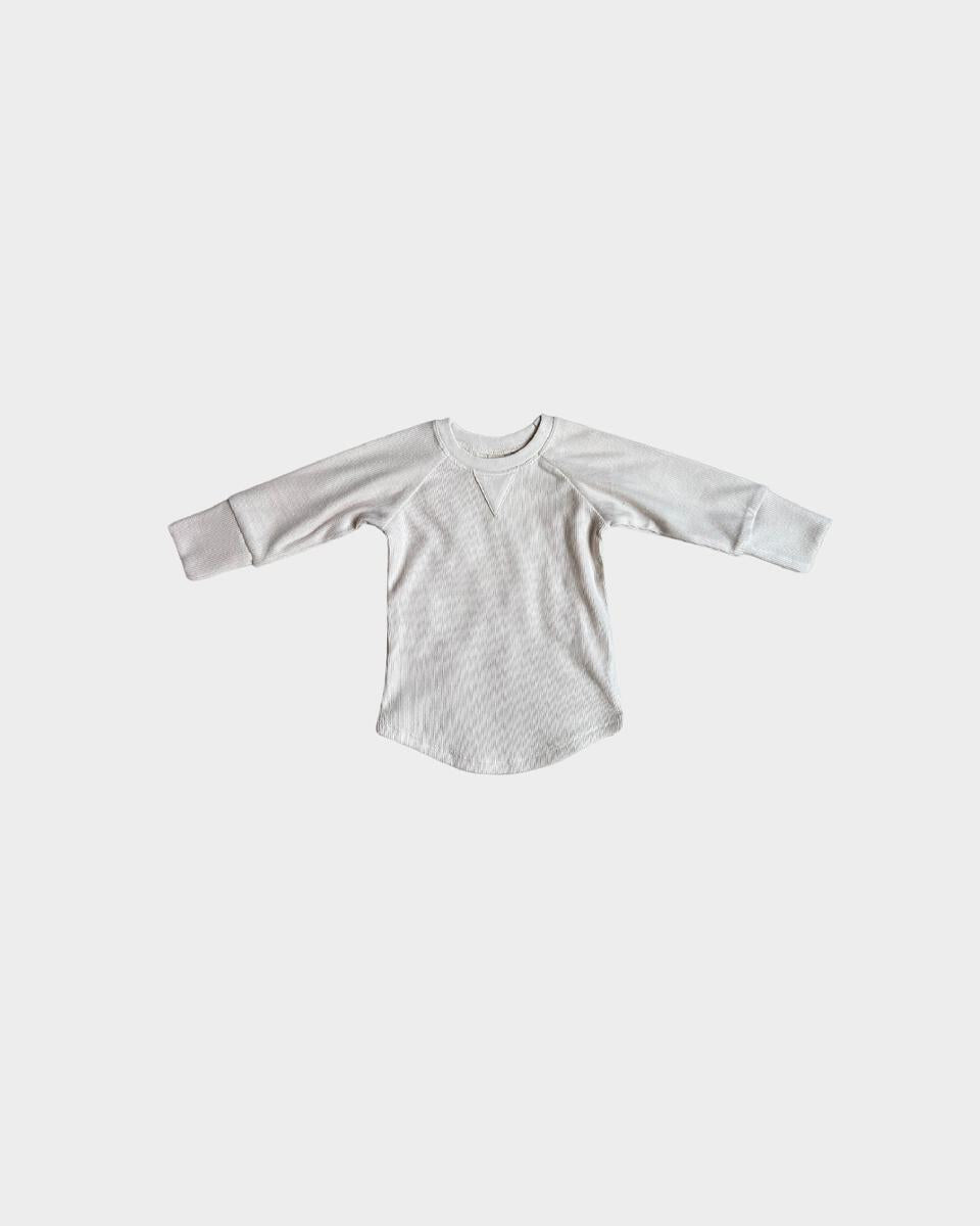 Ribbed Top-Creme - BabySproutsCo