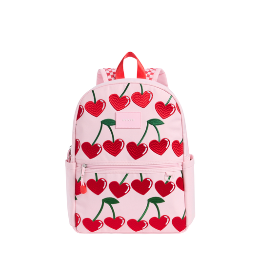 Kane Double Pocket Backpack-Cherry