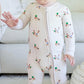 Convertible Bamboo Zip Romper | Little Mallard