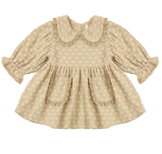 Marisol Dress Butterscotch Floral