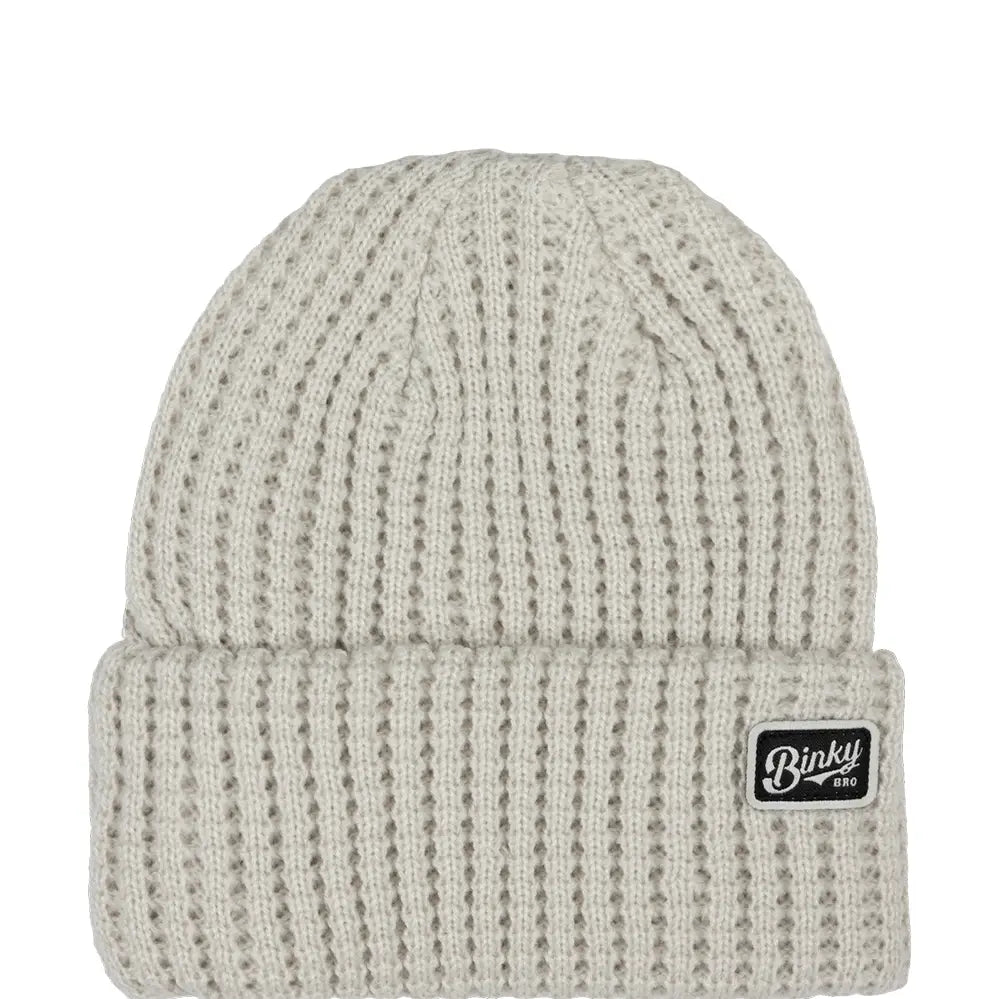 Kids Beanie Waffle Natural - Binkybro