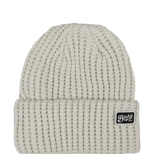Kids Beanie Waffle Natural - Binkybro