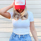 I Need a Diet Coke Trucker Hat - Red & White