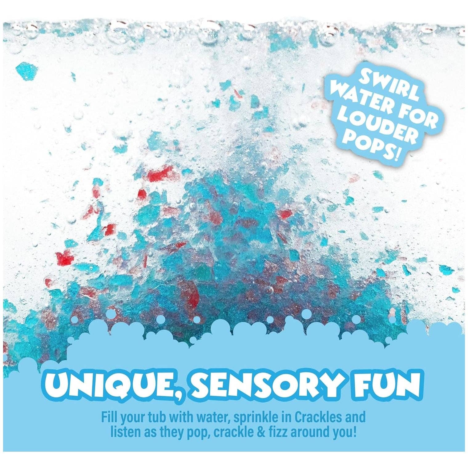 Tub Works® Bath Crackles Bath Toy, Variety 12 Pack - Tub Works LLC
