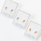 Screwback Stud Earrings - Peppermint Twist