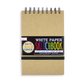 White DIY Cover Sketchbook