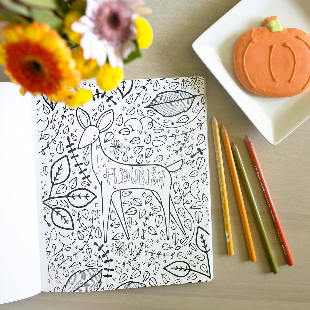 Together: A Mommy + Me Coloring Book - Baby Sweet Pea's Boutique