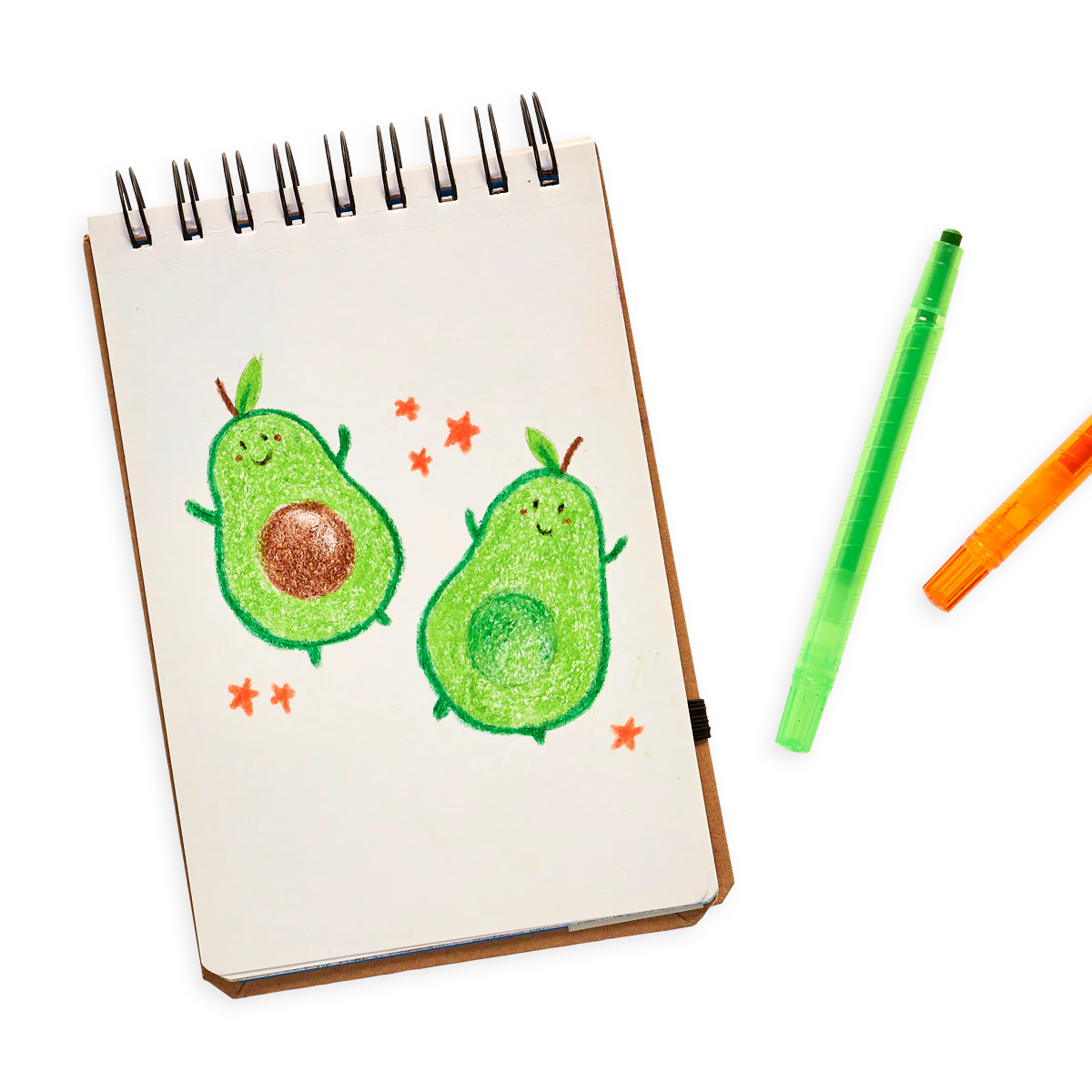 Yummy Yummy Scented Twist-Up Crayons - Set of 10 - Ooly