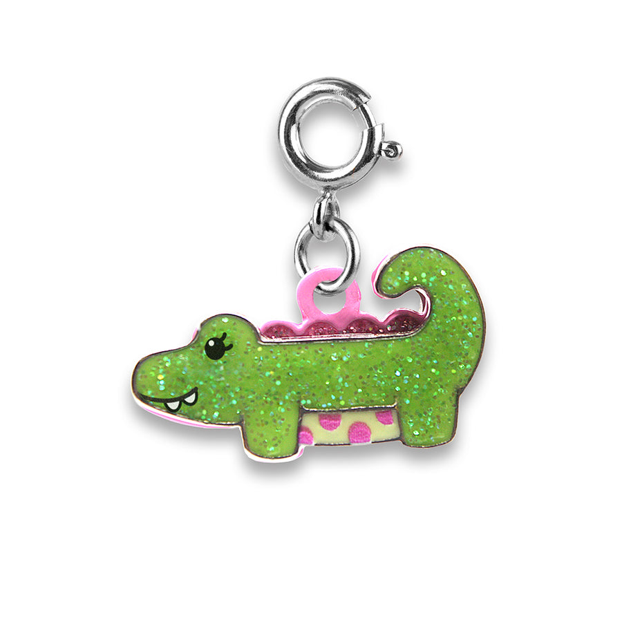 Glitter Alligator Charm - Charm Its