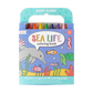 Carry Along Coloring Book Set- Sea Life